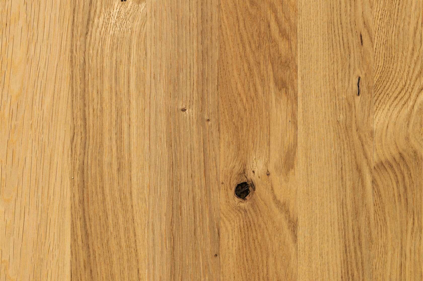 Dub hrčatý / 3-lamelový dizajn / lak / rustikal