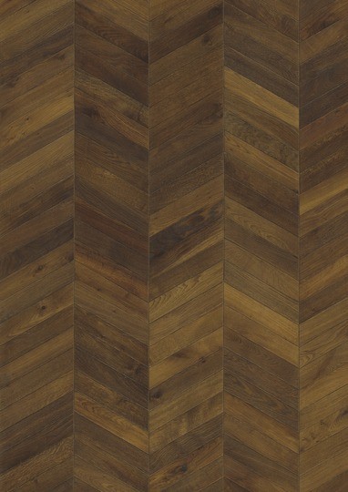 Chevron Dark brown L / prírodný olej / 1-lamelový dizajn / mikro 4V drážka