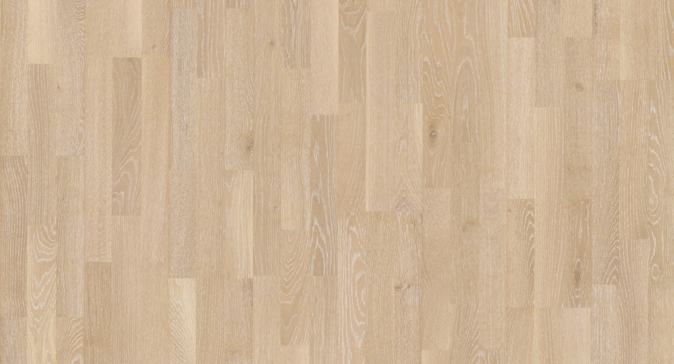 Dub biely / 3-lamelový dizajn / lak / rustikal