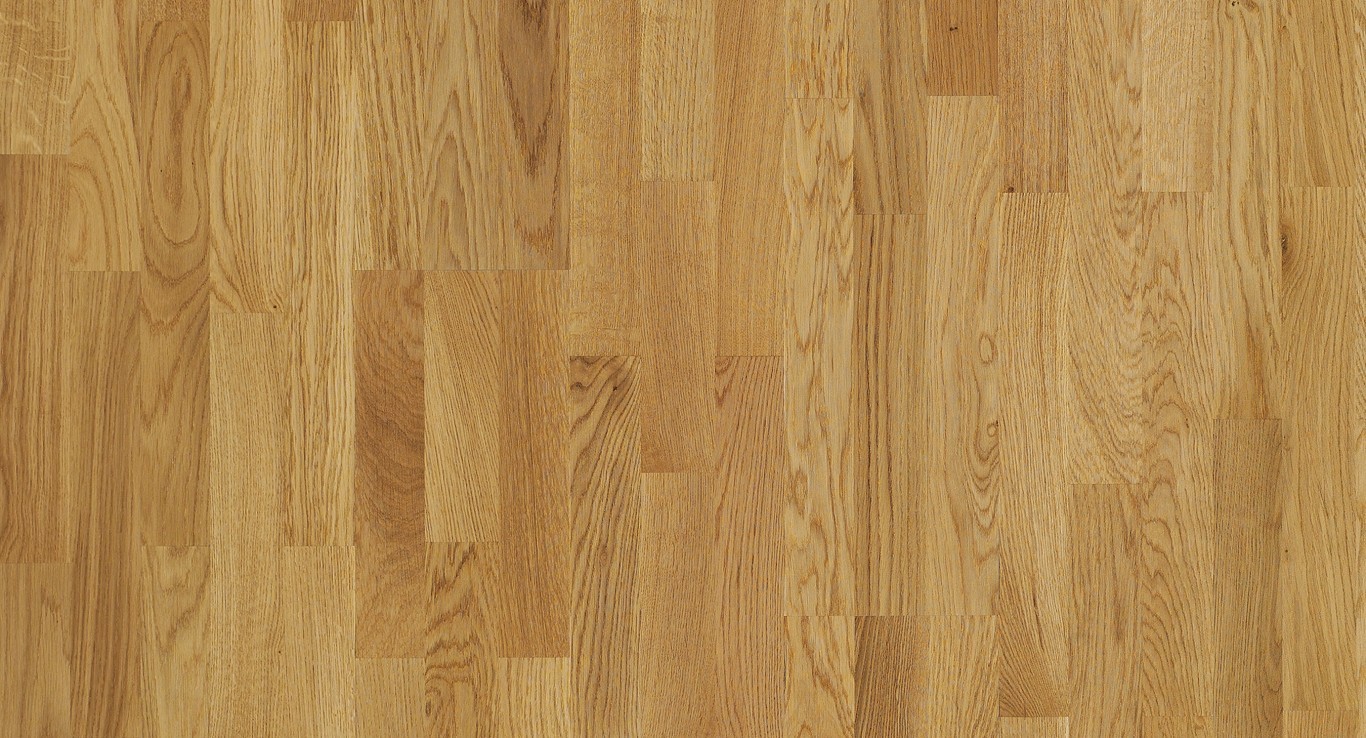 Dub / 3-lamelový dizajn / lak / natur