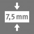 Egger EDF303 Titanit antracitový AQUADura+ Kingsize