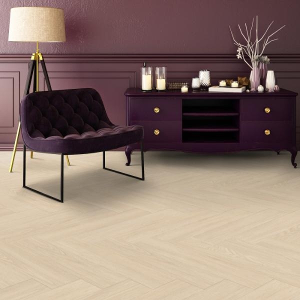 1463 Blomma Cream / Virtuo 55 Rigid Herringbone - náhľad