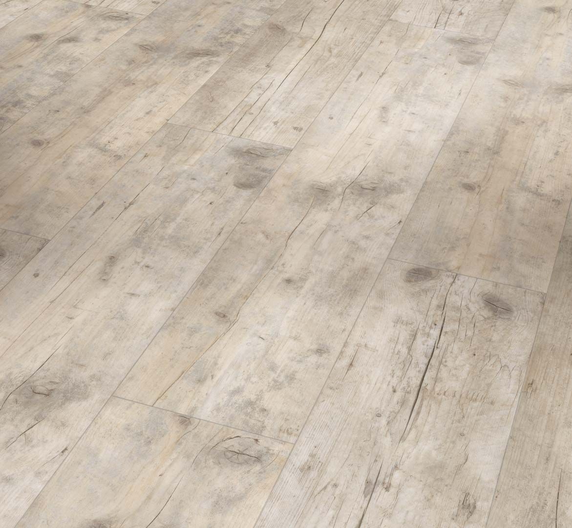 Prestárnuté drevo biele / 4V drážka - DOPREDAJ